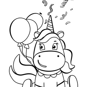 Einhorn-Malbuch für Kinder mit 60 magischen Ausmalbildern. Fördert Kreativität und Feinmotorik. Perfekt zum Ausdrucken, ideal für Kinder ab 3 Jahren. Tolle Geschenkidee für kleine Einhorn-Fans