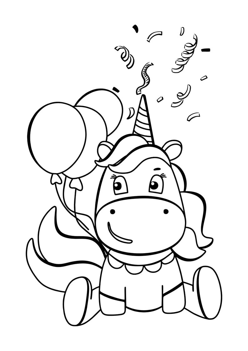 Einhorn-Malbuch für Kinder mit 60 magischen Ausmalbildern. Fördert Kreativität und Feinmotorik. Perfekt zum Ausdrucken, ideal für Kinder ab 3 Jahren. Tolle Geschenkidee für kleine Einhorn-Fans