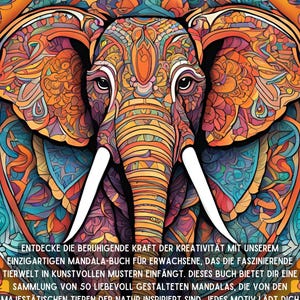 Mandala Malbuch Tiermotive