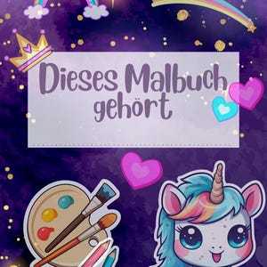 Einhorn-Malbuch für Kinder mit 60 magischen Ausmalbildern. Fördert Kreativität und Feinmotorik. Perfekt zum Ausdrucken, ideal für Kinder ab 3 Jahren. Tolle Geschenkidee für kleine Einhorn-Fans