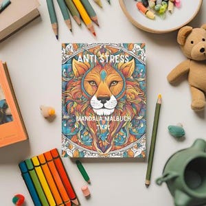 Mandala Malbuch Tiermotive