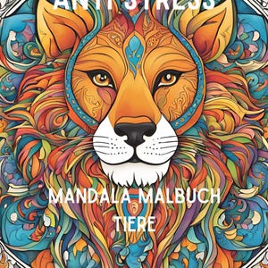 Mandala Malbuch Tiermotive
