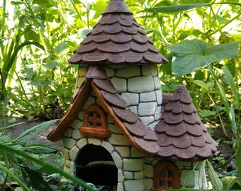 Casa da favola per criceti - Rifugio nel bosco fatto a mano