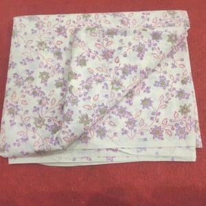 Floral Block Print, Sewing Material Craft By The Yard, 100% Pure Cotton Fabric, Handblock Cotton, Block Print Fabric, Dress Making Fabric