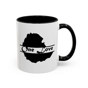 Ethiopia &#39;One Love&#39; Coffee Mug: Cultural Unity Gift