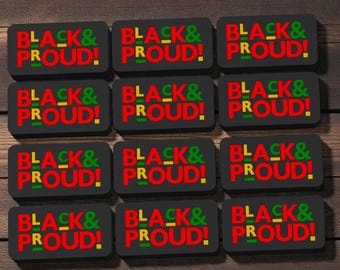 Black & Proud Dominoes – 3D Print File