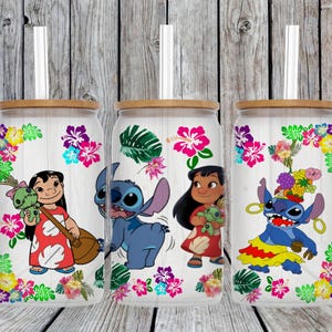 Cartoon Libbey Glass & Mug Wrap Bundle: PNG Digital Download