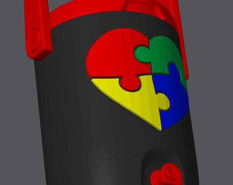 Autism Awareness Drink Cooler Can Koozie – 3D Print File - Etsy