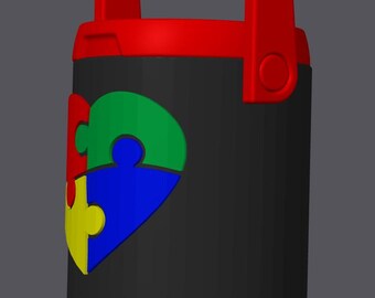 Autism Awareness Drink Cooler Can Koozie – 3D Print File - Etsy