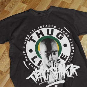 2PAC Digital Art: Hip Hop Tribute Portrait (300 DPI PNG Download)