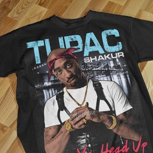 2PAC Digital Portrait: Hip Hop Rap Icon Art (300 DPI PNG Instant Download)