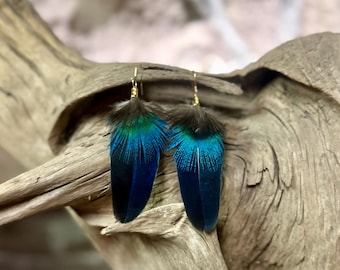 Pendientes Peacock Pop de 3 pulgadas