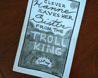 Clever Hanne Saves Her Sister From The Troll King mini comic