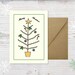 Printable Christmas Tree Card Downloadable Christmas Card Print at Home ...