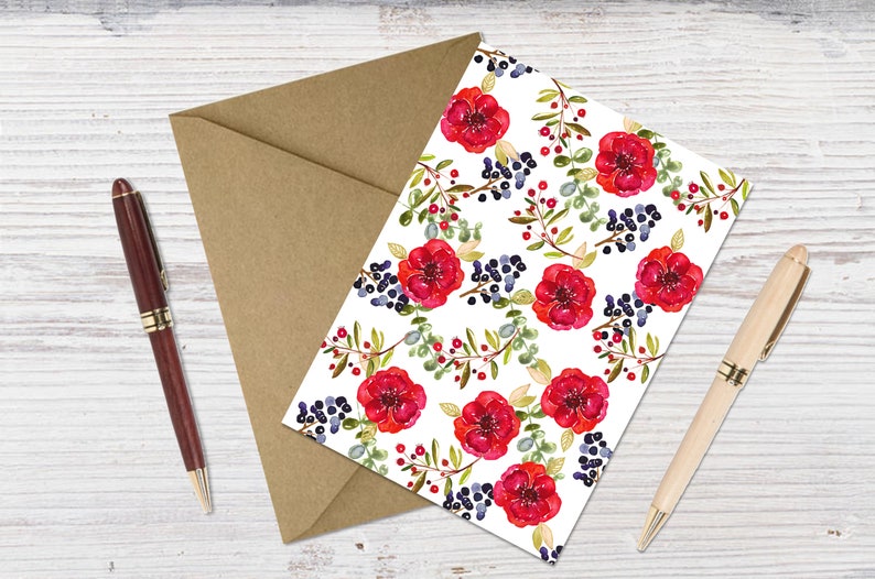 Print at home cards downloadable prints girly stationery etsy