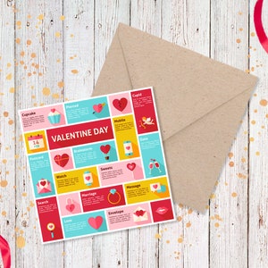 Valentine&#39;s Day Card Download