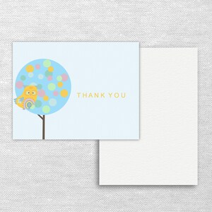 Owl Thank You Card Download image 5