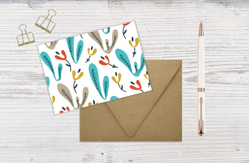 Woodland Garden Themed Card set of 3