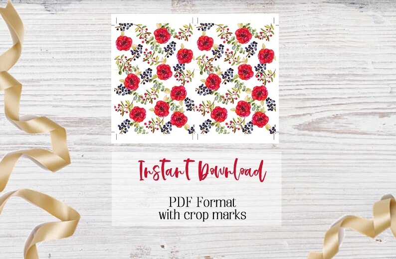 Print at Home Cards Downloadable Prints Girly Stationery Etsy España