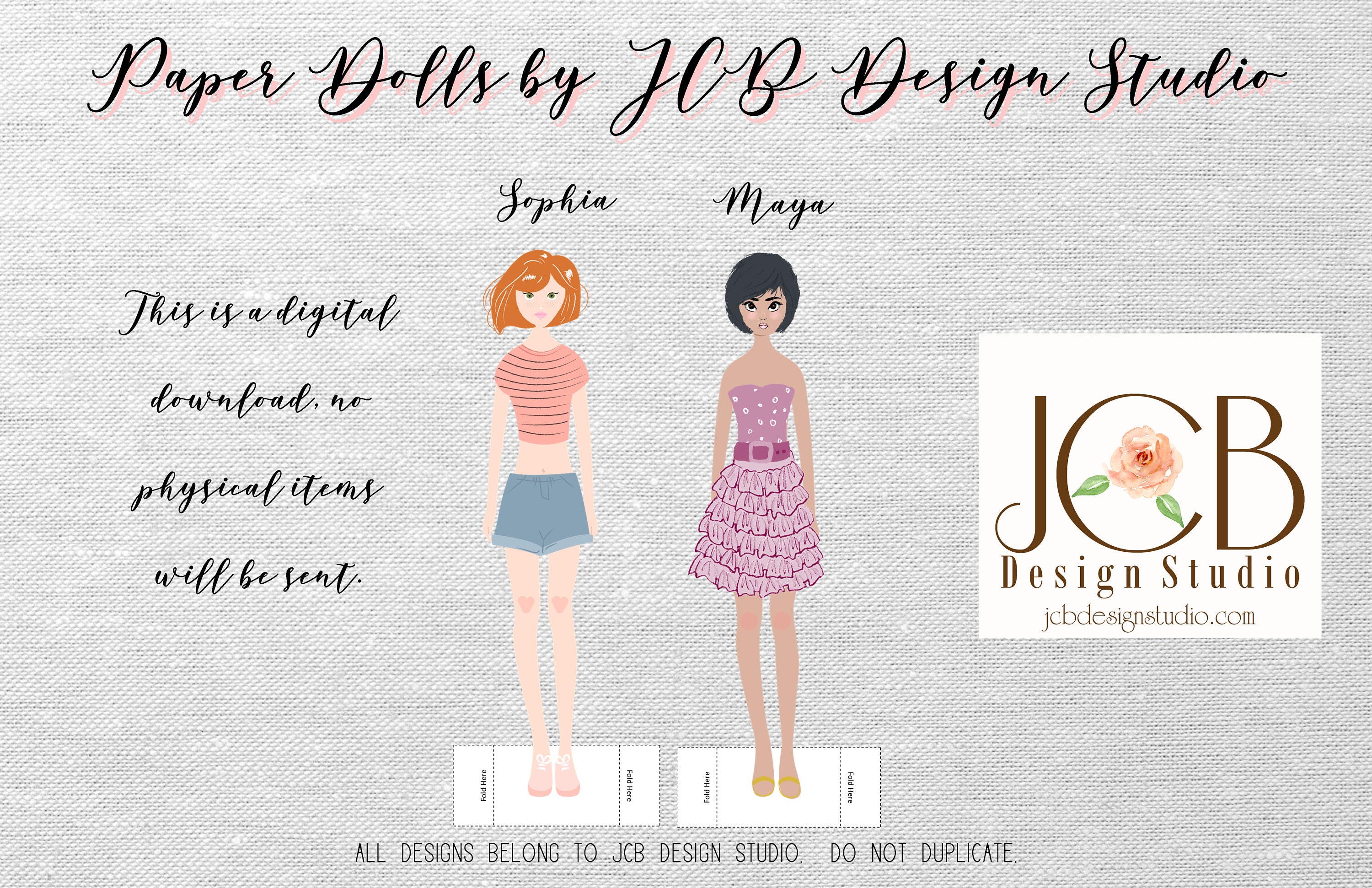 Printable Fashion Paper Dolls - Etsy