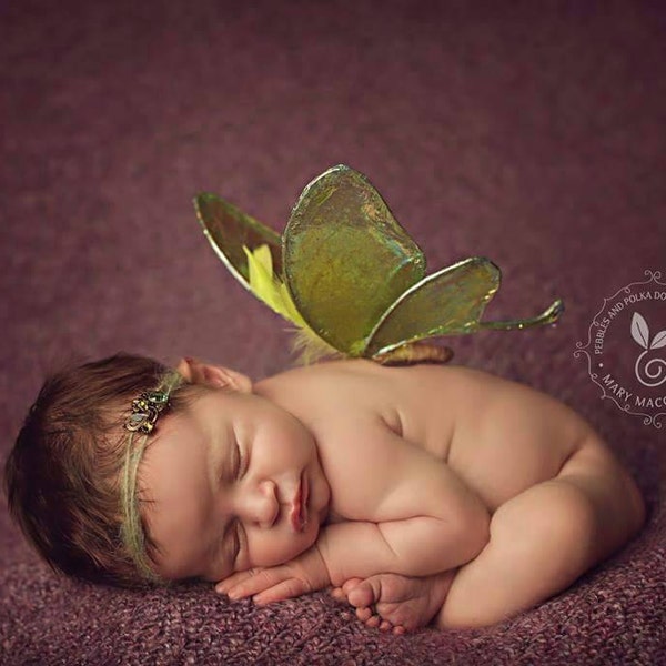 Newborn baby fairy wings faery wings photo props keepsake pictures wall art decoration