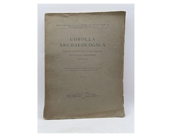 Corolle Archaeologica Principi Hereditario Regni Suecieae Gustavo Adolpho 1932