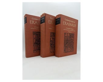 Contemporaries of Erasmus a Biographical Register Renaissance 3 Volumes HC 1985