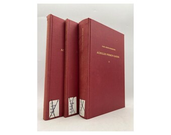 Achilles Pirmin Gasser 1505 1577 Karl Heinz Burmeister 3 volumes 1970 HC Ex LIb