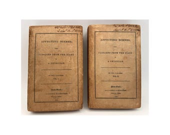 Washington Hood a signé des passages du journal d'un médecin décédé, Warren, 1832