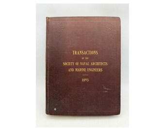 Transactions of the Society of Naval Architects and Marine Engineers 1893 Vol 1