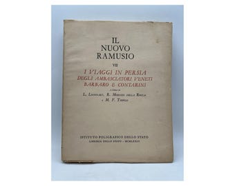 Il Nuovo Ramusio Volume VII 1973 Italien Broché I viaggi in Perse