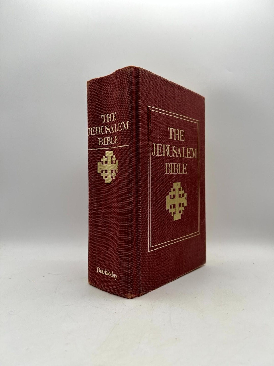 The Jerusalem Bible Alexander Jones 1966 Hardcover Doubleday Company Etsy