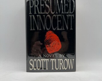 Présumé innocent signé Scott Turow Relié DJ 1987 10e tirage