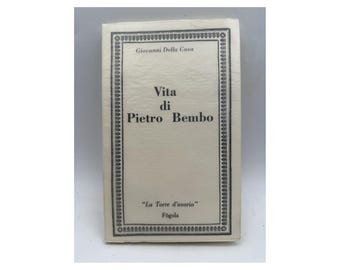 Vita di Pietro Bembo Giovanni Della Casa 1 of 300 w Etching Signed Numbered 1997