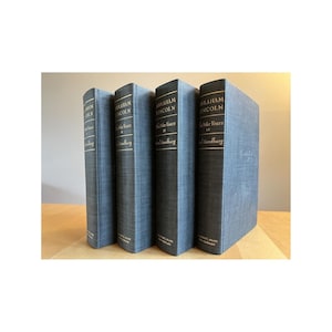 Abraham Lincoln The War Years 4 Volume Set Carl Sandburg 1939