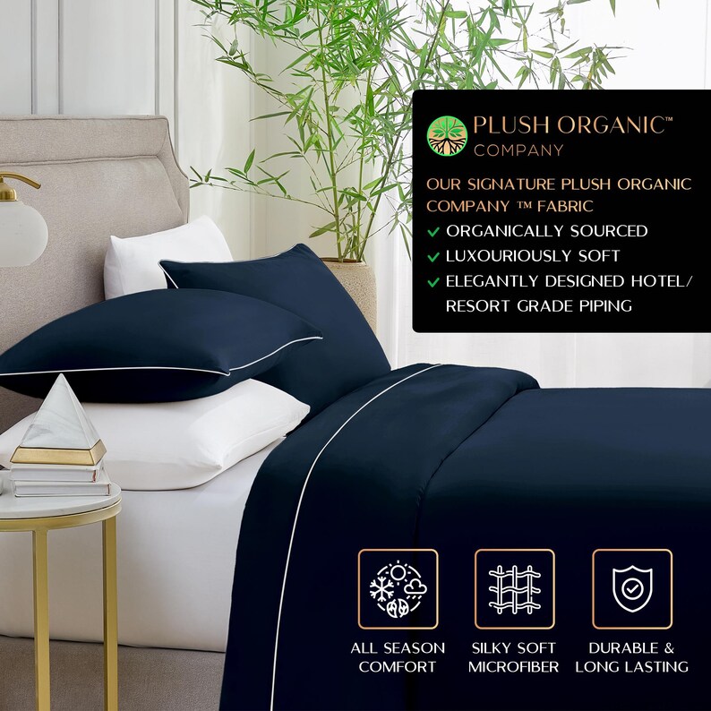 Plush Organic Company Bamboo Viscose Sheet Set - Thumbnail 5