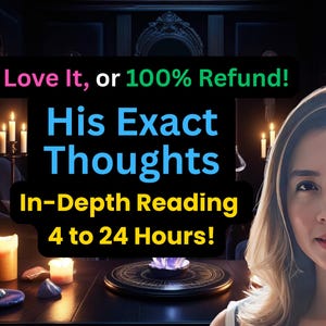 Telepathy Love Reading: His Feelings & Intentions (PDF Report)