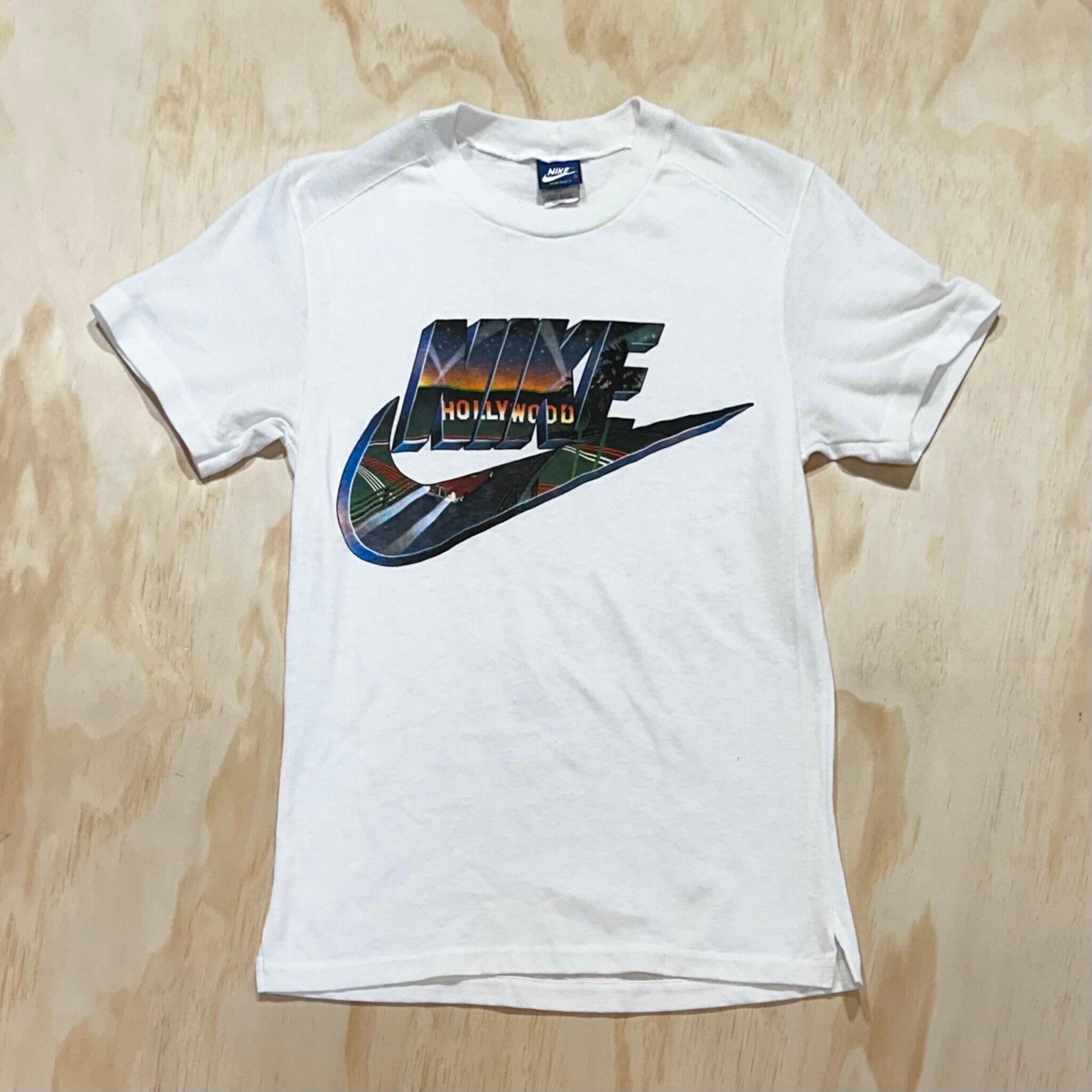VTG 80s Nike Hollywood T-shirt Blue Tag 1980s Sportswear - Etsy