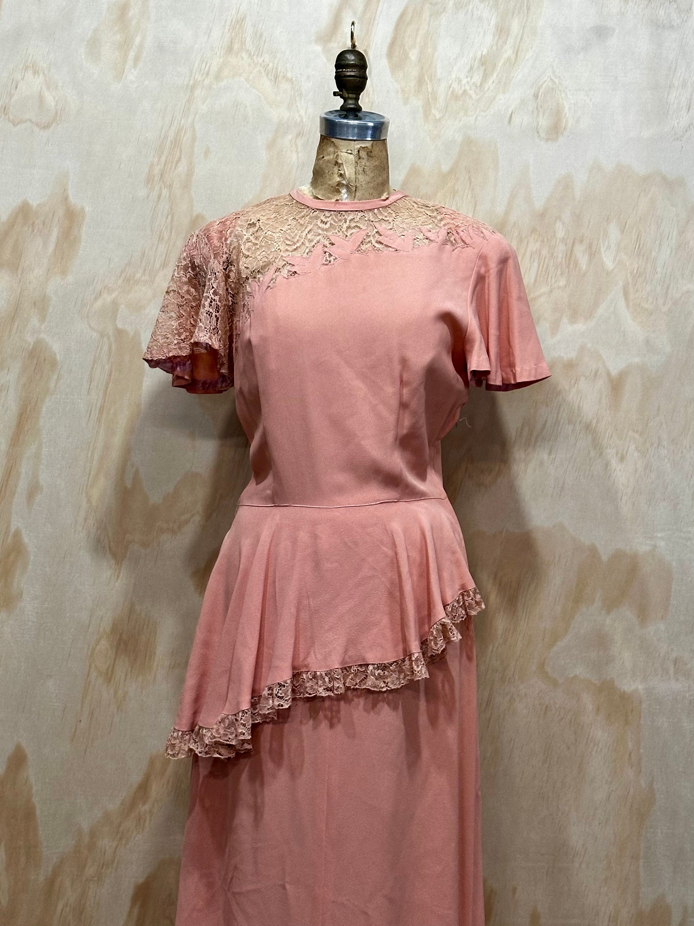 Blush peplum dress hotsell