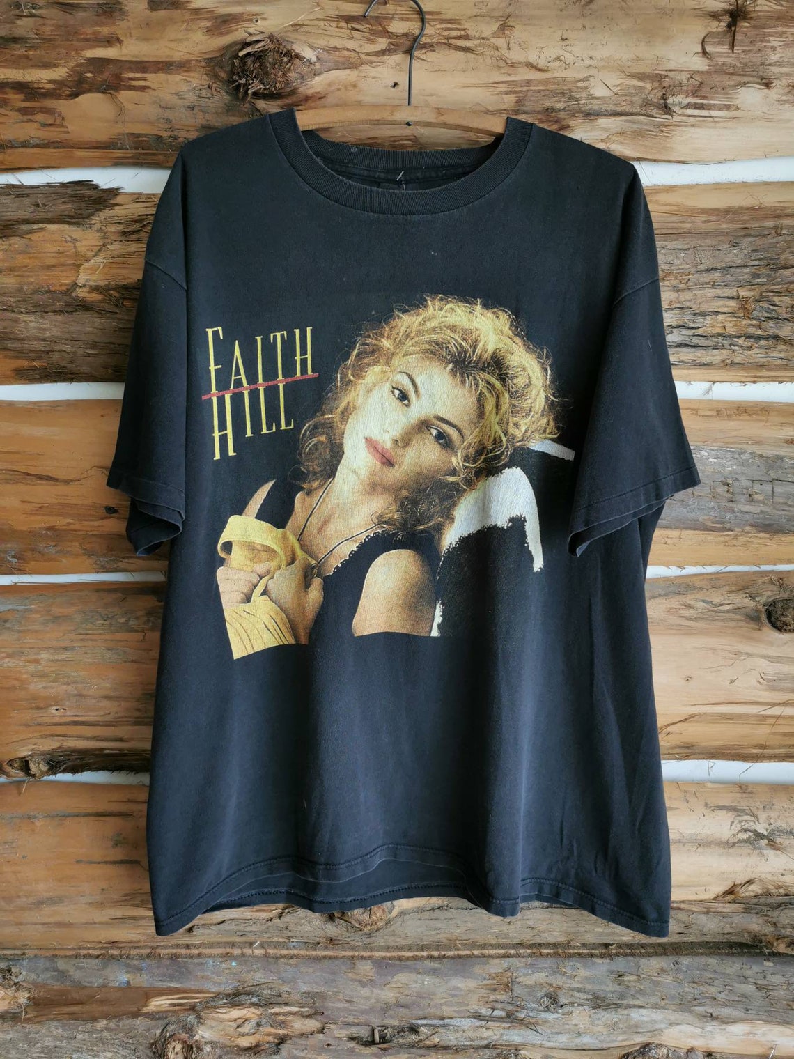 VTG 1990s Faith Hill 'Take Me As I Am' Tour T-Shirt | Etsy