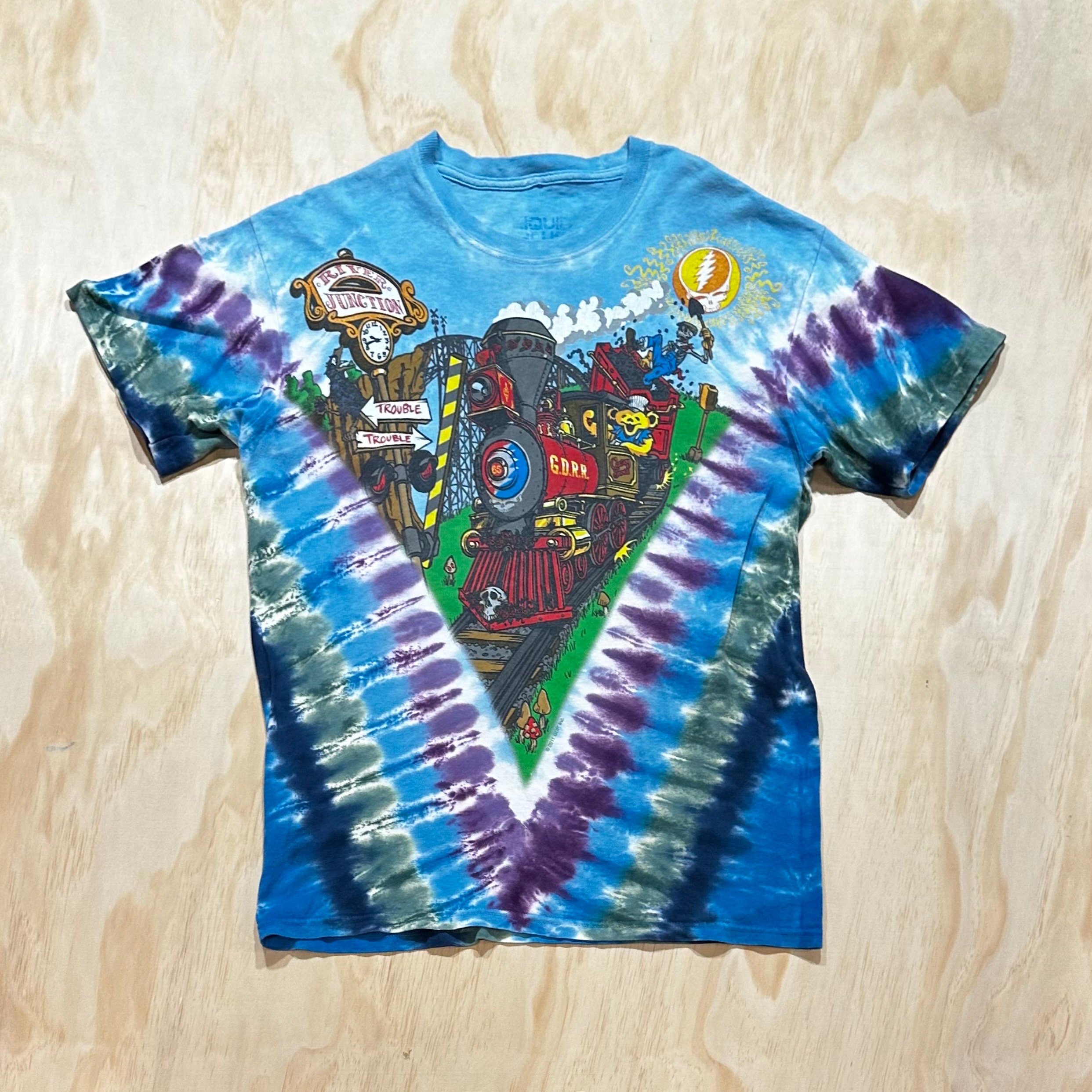 VTG 2011 Liquid Blue Grateful Dead Tee • Casey Jones Trouble Train