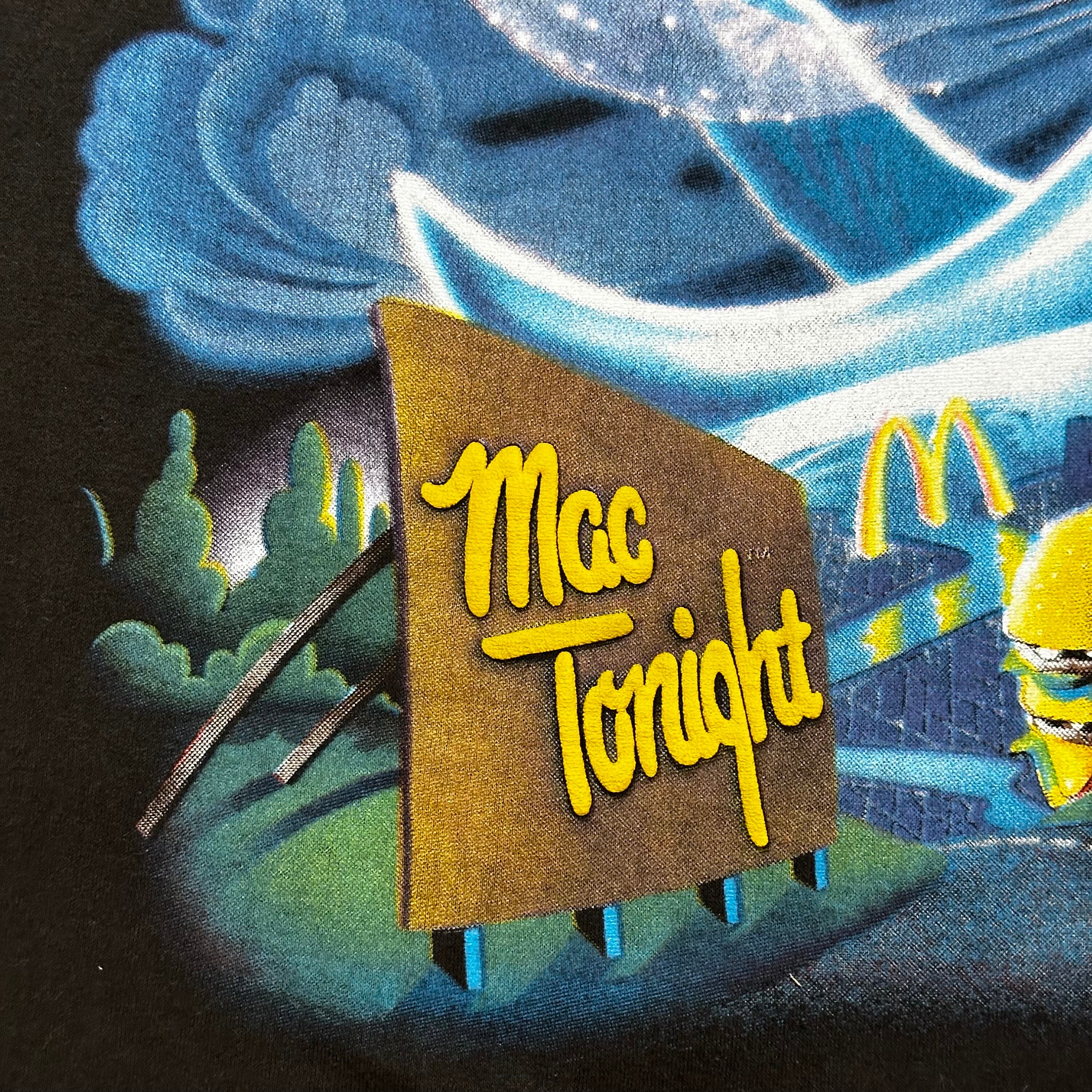 RARE VTG 80s Mcdonalds Mac Tonight Tshirt - Etsy RARE VTG 80s Mcdonalds Mac Tonight Tshirt - Etsy