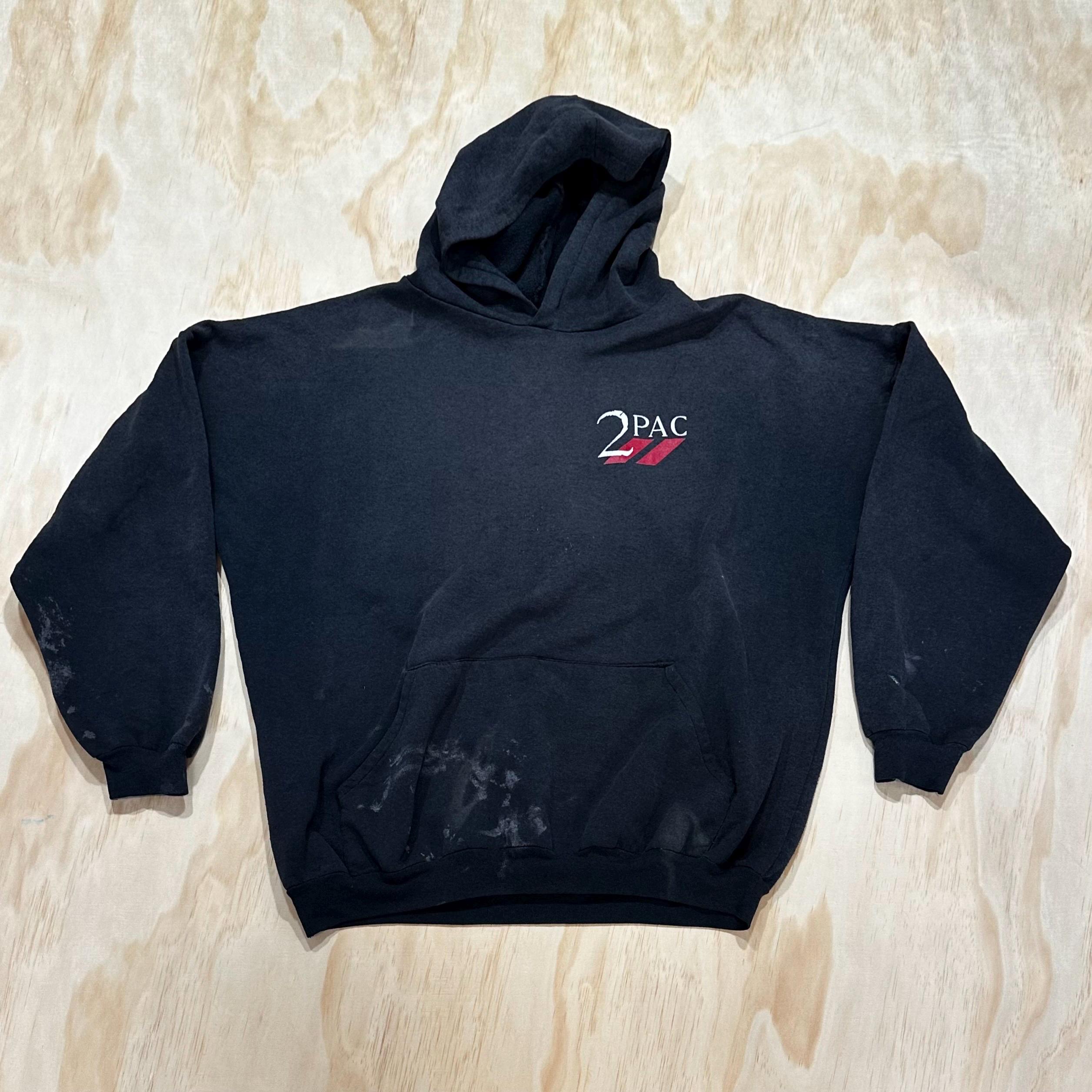 Tupac hoodie above the rim hotsell