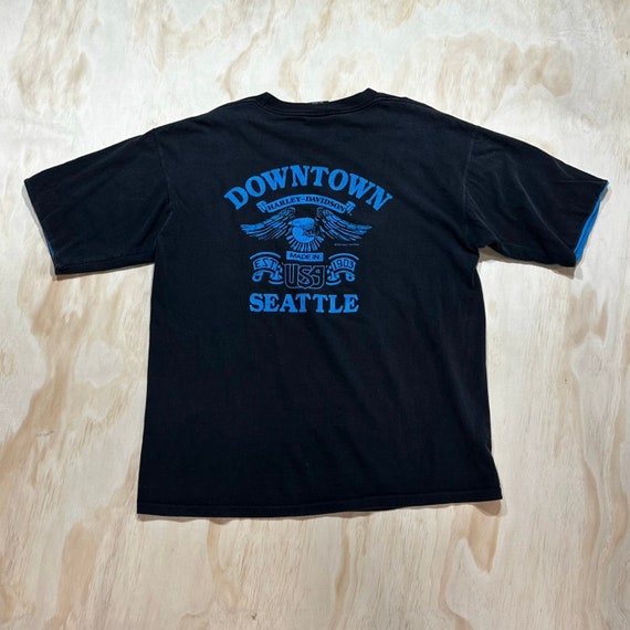 VTG Rare 1991 Vintage Harley Davidson Downtown Se… - image 9