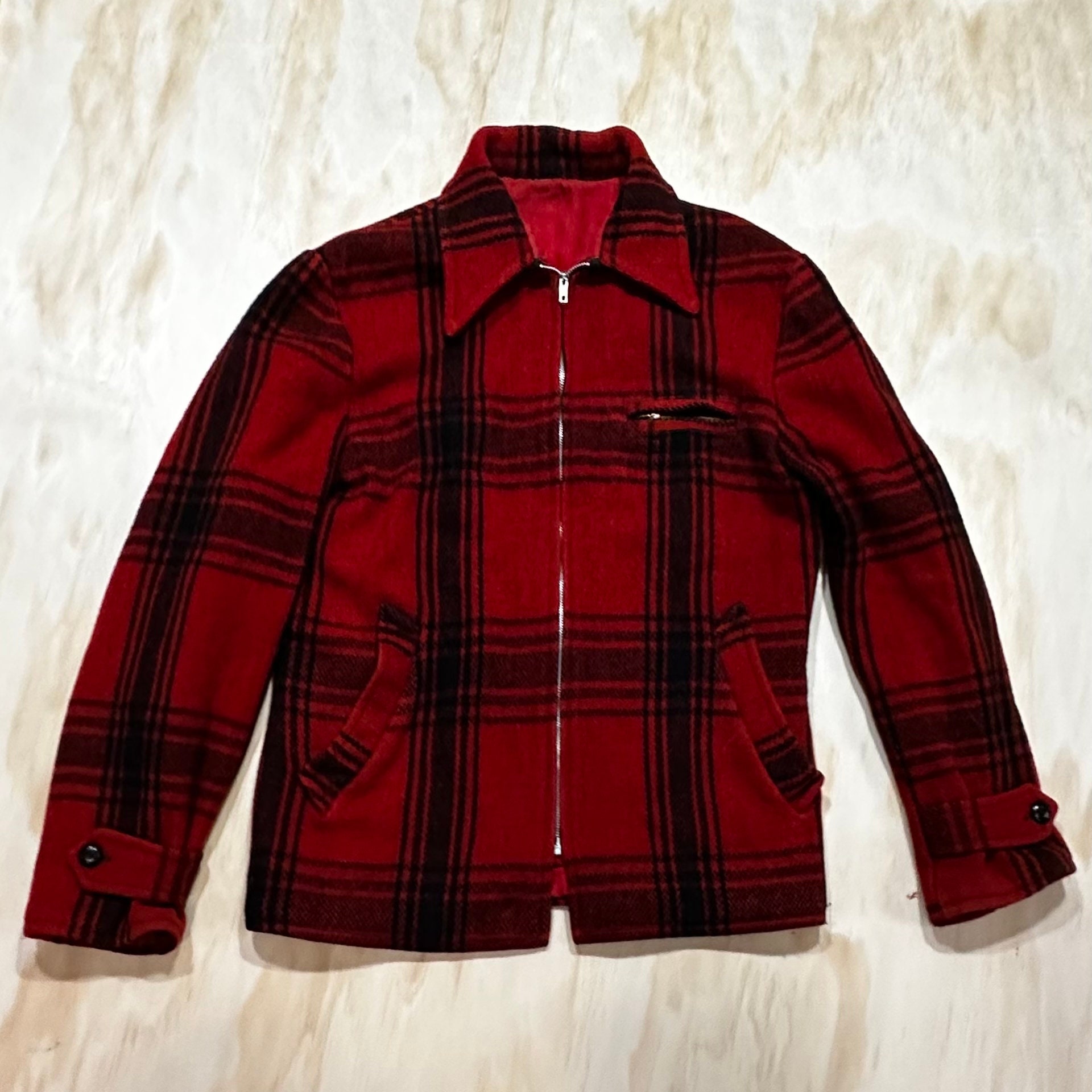 ジャケット・アウター 2 subculture BUFFALO CHECK JACKET 2562-BUFFALO-PLAID-MODEL1.jpg?