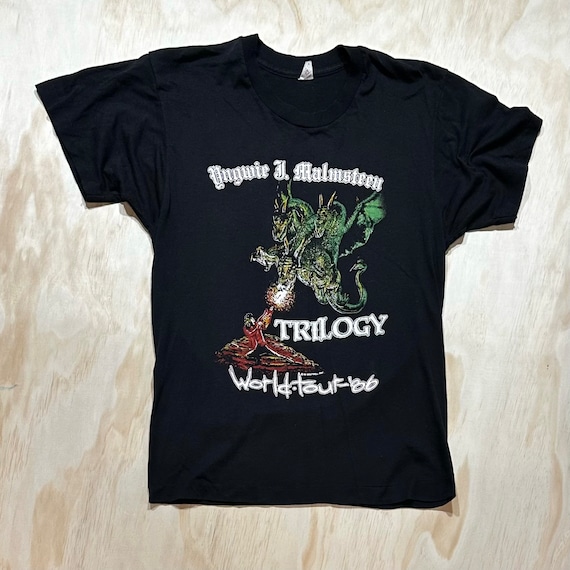 VTG 1986 Yngwie Malmsteen Trilogy Concert T-shirt - Etsy
