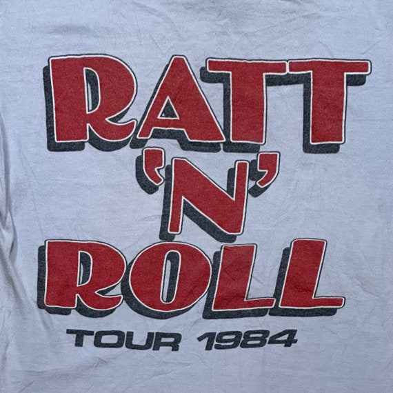 VTG 1984 RARE Ratt N Roll Out Of The Cellar Mikey… - image 9