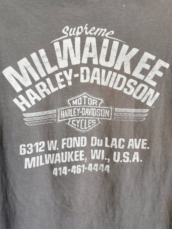 VTG 1990s Collectors Harley Davidson T-Shirt- Ame… - image 5