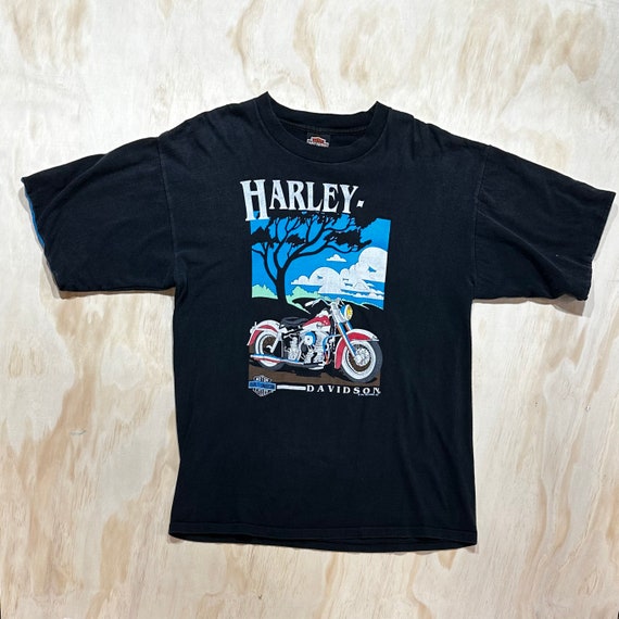 VTG Rare 1991 Vintage Harley Davidson Downtown Se… - image 1