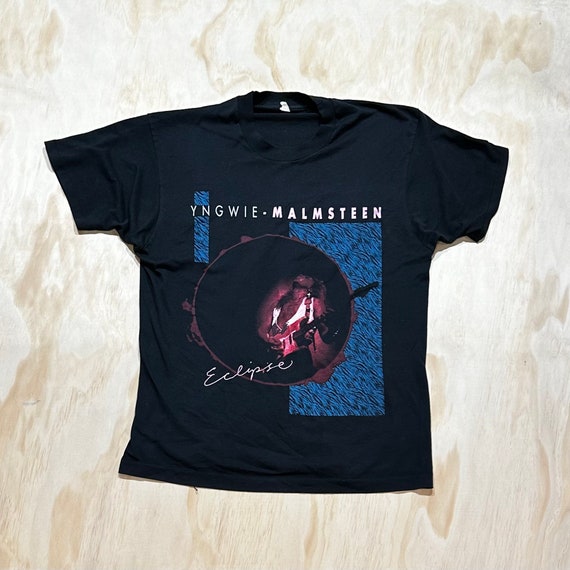 VTG 90s Yngwie Malmstein Eclipse tour t-shirt - image 1